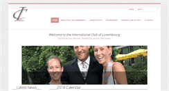 Desktop Screenshot of luxembourg.ictennis.net